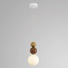 Миниатюра фото подвесной светильник lumion bonbones 8257/1 золото/коричневый | 220svet.ru