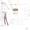 Миниатюра фото подвесной светильник loft it escama 10396/800c | 220svet.ru