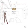 Миниатюра фото подвесной светильник loft it escama 10396/600c | 220svet.ru