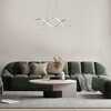 Миниатюра фото подвесной светодиодный светильник escada knot 10236/1led chrome | 220svet.ru