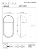 Миниатюра фото уличный настенный светильник lucide capsule 29897/01/30 | 220svet.ru