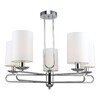 Миниатюра фото подвесная люстра escada eclipse 10166/5pl chrome | 220svet.ru