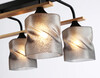 Миниатюра фото потолочная люстра  ambrella light traditional loft tr tr3033250/6 bk/wd | 220svet.ru
