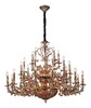 Миниатюра фото подвесная люстра lucia tucci firenze 1780.30.3 antique gold | 220svet.ru
