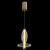 Миниатюра фото подвесной светодиодный светильник crystal lux sp7w led amber | 220svet.ru