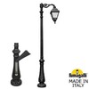 Миниатюра фото парковый фонарь fumagalli nebo adam/simon 1l u33.202.m10.axh27 | 220svet.ru