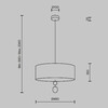 Миниатюра фото подвесной светильник maytoni glamping mod437pl-05b | 220svet.ru