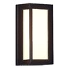 Миниатюра фото уличный настенный светодиодный светильник st luce combo sl9533.401.01 | 220svet.ru