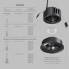 Миниатюра фото точечный светодиодный светильник denkirs dk2430-dn | 220svet.ru