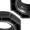 Миниатюра фото светиник встраиваемый для натяжного потолка novotech vario 371056 черный | 220svet.ru