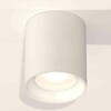 Миниатюра фото комплект накладного светильника ambrella light techno spot xs7421010 swh белый песок (c7421, n7020) | 220svet.ru