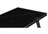 Миниатюра фото керамический стол раскладной 120(180)х80 woodville норман shakespeare black 622886 | 220svet.ru