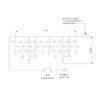 Миниатюра фото уличная светодиодная гирлянда бахрома eurosvet 230v 100-101 мульти | 220svet.ru