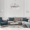 Миниатюра фото подвесная люстра bogates allure 355/8 smart хром | 220svet.ru