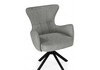 Миниатюра фото стул на металлокаркасе woodville atlanta gray / black 15832 | 220svet.ru