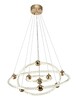 Миниатюра фото подвесная светодиодная люстра zortes  auralia  zrs.57790.141 | 220svet.ru