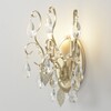 Миниатюра фото настенный светильник crystal lux esmiralda ap2 gold | 220svet.ru