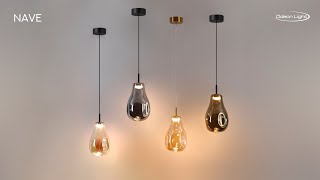 Миниатюра фото подвесной светильник светодиодный odeon light nave 5098/4la черный | 220svet.ru