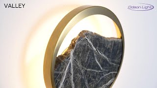 Миниатюра фото настенный светильник odeon light valley 6625/9wl бронзовый | 220svet.ru